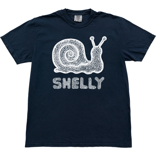 Shelly Snail Tee (Navy)